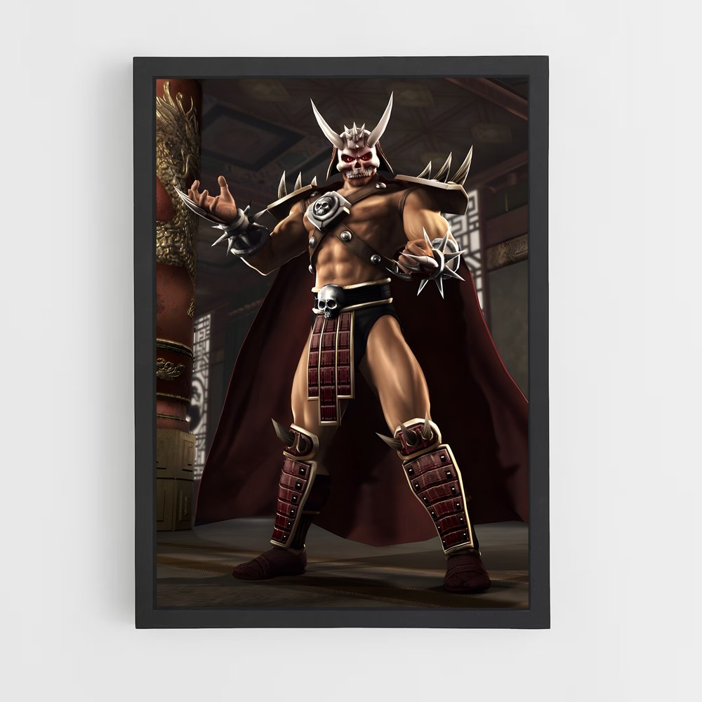 Poster Shao Kahn: Le Souverain des Combats – affiche Mortal kombat (vue 2)